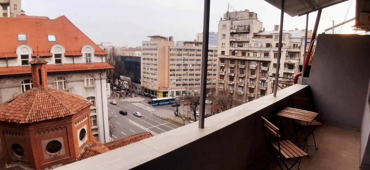 Best Ambiance Apartment And Vew In Center Bukares Bagian luar foto